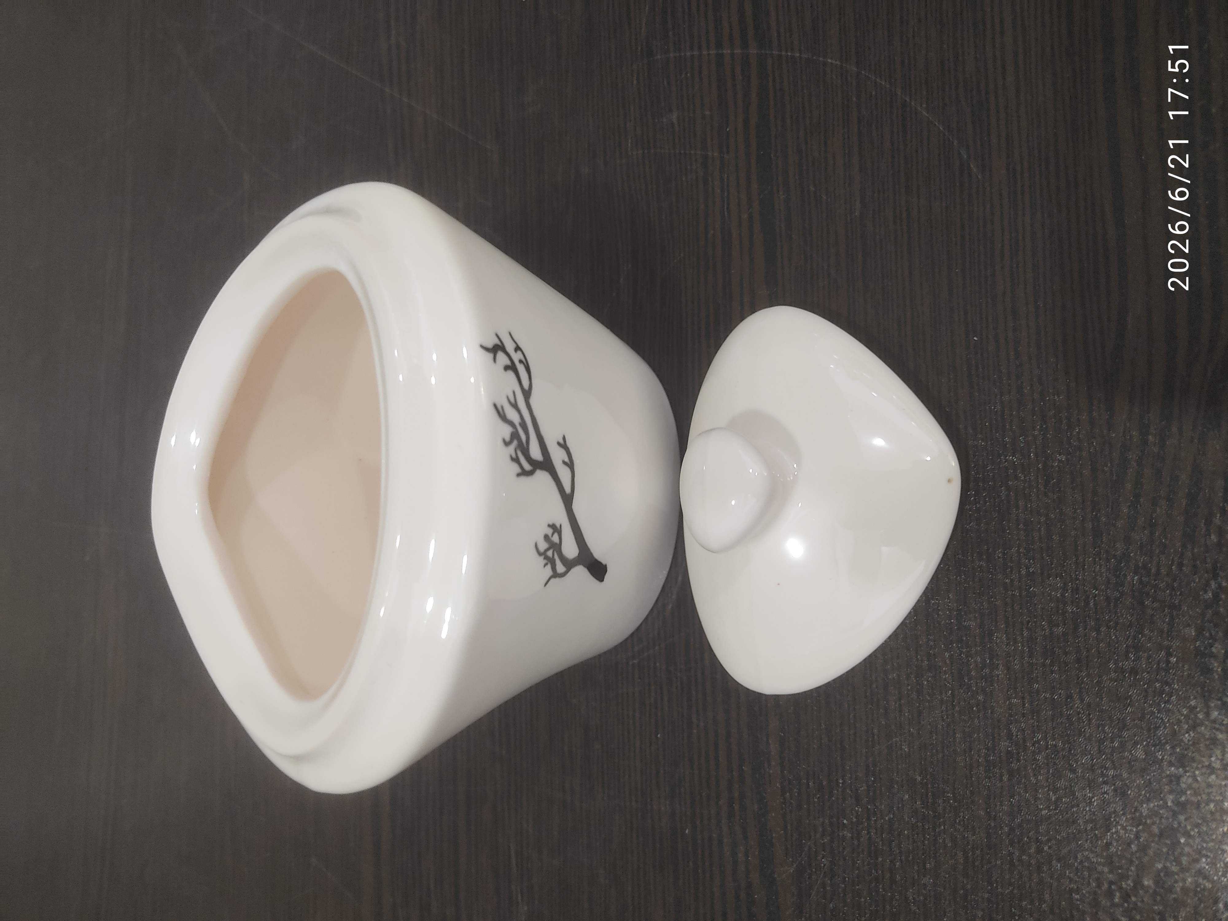 قندان مثلثی سرامیکی
